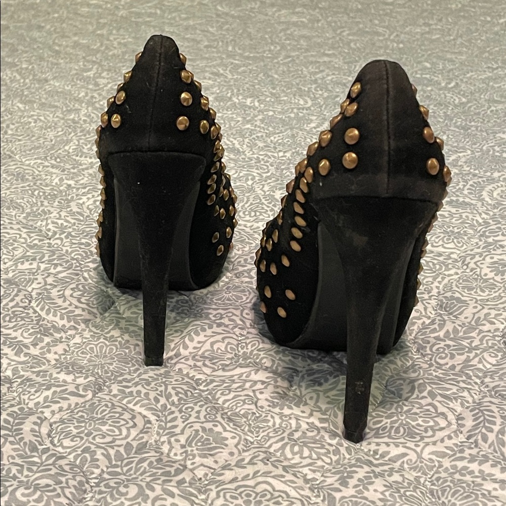 Studded Platform Heels - Picture 2 of 8